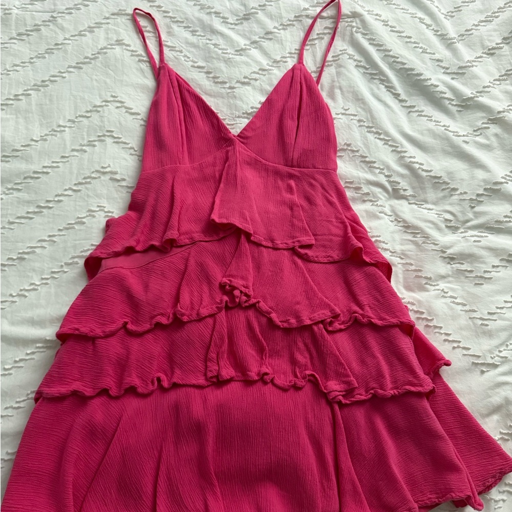 Hollister Bright Pink Strappy Top